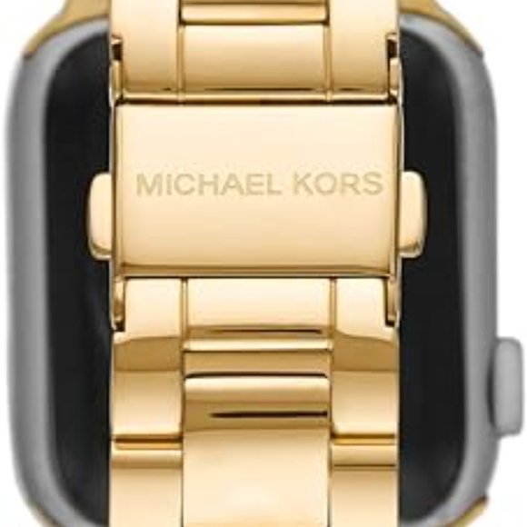 Michael Kors Tortoiseshell Pattern 20mm Apple Watch Bracelet Watch Band - Picture 2 of 6